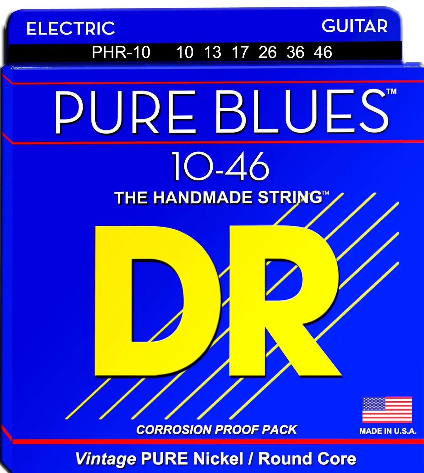 DR Strings PHR10 Pure Blues 10-46